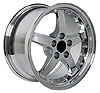 Mustang Cobra R 98 Deep Dish Style Wheel Size: 17" x 9" - image 1