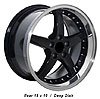 Mustang Cobra R 98 Deep Dish Style Wheel Size: 18" x 10" - image 1
