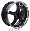 Mustang Cobra R 98 Deep Dish Style Wheel Size: 20" x 8.5" - image 1