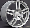 New TL 5-Double Spoke Style Wheel Size: 17" x 8" Bolt Pattern: 5 x 114.3 Rear Spacing: 6.27" Offset: +45mm