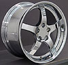 Corvette C5 Style Wheel Size: 19" x 10" Bolt Pattern: 5 x 120.65 Rear Spacing: 8.06" Offset: +65mm - image 1