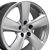 9457499 LS460 Wheel [Size: 18" x 8"] Hyper Silver - image 1