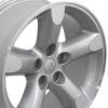 Five Spoke Ram 1500 Style Wheel Size: 20" x 9" - image 1