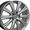 17 Fits Lexus - ES350 Style Replica Wheel - Hyper Silver 17x7 - image 1