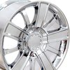 Silverado Style Wheel Size: 20" x 9" - image 2