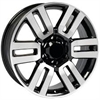 Toyota 4 Runner Style Replica Wheel PVD Chrome 20x7 - image 1