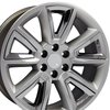 Chevrolet Tahoe Style Replica Wheel Hyper Black with Chrome Inserts 20x8.5 - image 3