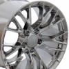 Muti Spoke Corvette C7 Z06 Style Wheel Size: 17" x 9.5"