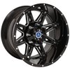 4Play Black Machined Finish Wheel Size: 20" x 10" - image 3