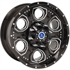 4Play Black Machined Finish Wheel Size: 20" x 9" - image 1