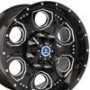4Play Black Machined Finish Wheel Size: 20" x 10" - image 4