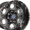 4Play Black Machined Finish Wheel Size: 20" x 12" - image 4
