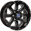 4Play Black Machined Finish Wheel Size: 20" x 9" - image 1