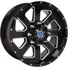 4Play Black Machined Finish Wheel Size: 20" x 12" - image 1