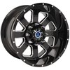 4Play Black Machined Finish Wheel Size: 20" x 12" - image 3