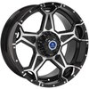 4Play Black Machined Finish Wheel Size: 20" x 9" - image 1