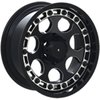 4Play Black Machined Finish Wheel Size: 18" x 9" - image 1