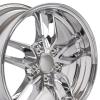 Muti Spoke Corvette Stingray Style Wheel Size: 17" x 9.5" - image 1