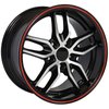 Muti Spoke Corvette Stingray Style Wheel Size: 17" x 9.5" - image 2