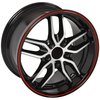 Muti Spoke Corvette Stingray Style Wheel Size: 17" x 9.5" - image 4