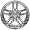 Chevrolet Corvette Deep Dish Wheel Replica Chrome 18x10.5 - image 1