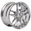 Chevrolet Corvette Deep Dish Wheel Replica Chrome 18x10.5 - image 2