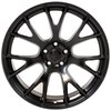 Muti Spoke Charger Hellcat Style Wheel Size: 20" x 10" - image 2