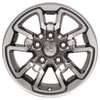 RAM Rebel Style Satin Black Wheel Size: 17" x 8" - image 2
