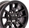 RAM Rebel Style Satin Black Wheel Size: 17" x 8" - image 1