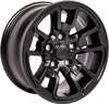RAM Rebel Style Satin Black Wheel Size: 17" x 8" - image 3
