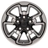 RAM Rebel Style Satin Black Wheel Size: 17" x 8" - image 4