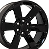 Chevy Silverado Style Wheel Size: 22" x 9" - image 1