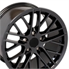 CORVETTE 17X9.5 BLK CHRM - image 1