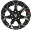 4Play 70 Brushed Black Wheel Size 20" x 10" - image 2