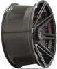 4Play 08 Brushed Black Finish Wheel Size: 20" x 10" - image 4