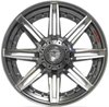 4Play Brushed Gunmetal Finish Wheel Size: 22" x 12" - image 2