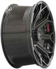 4Play 80R Brushed Black Wheel Size 20" x 10" - image 4