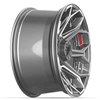 4Play 80R Gunmetal/Brushed Silver Wheel Size 22" x 12" - image 4