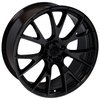 Dodge Challenger Hellcat Style Wheel Size: 20" x 9" - Gloss Black Finish - image 3