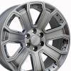 CV93B HPR BLK W/CHRM 22X9 - image 1