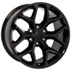 Sierra Snowflake-Style Wheel 20 in. x 9 in. [Black] - image 2
