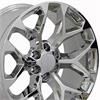 CV98-Style Snowflake Wheel Size: 20" x 9" - image 1