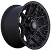 4Play S50 Satin Black Wheel Size: 17" x 9" - image 1