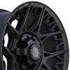 4Play S50 Satin Black Wheel Size: 17" x 9" - image 3