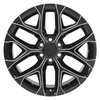 Silverado CV98 Snowflake-Style Wheel Size 22" x 9" - image 2