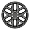 CHEVY SILVER 20X9 MILLED - image 2