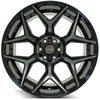 4Play 06 Wheel Size: 22" x 12", Bolt Pattern: 5 x 5" / 5 x 5.50" [Brushed Black] - image 2