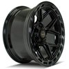 4Play 55 Wheel Size: 20" x 10", Bolt Pattern: 5 x 5" / 5 x 5.50" [Brushed Black] - image 4