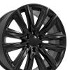 CA91 SATIN BLK 22X9 - image 1
