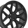CV98B SATIN BLK 24X10 - image 1